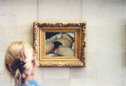 Courbet and my wife